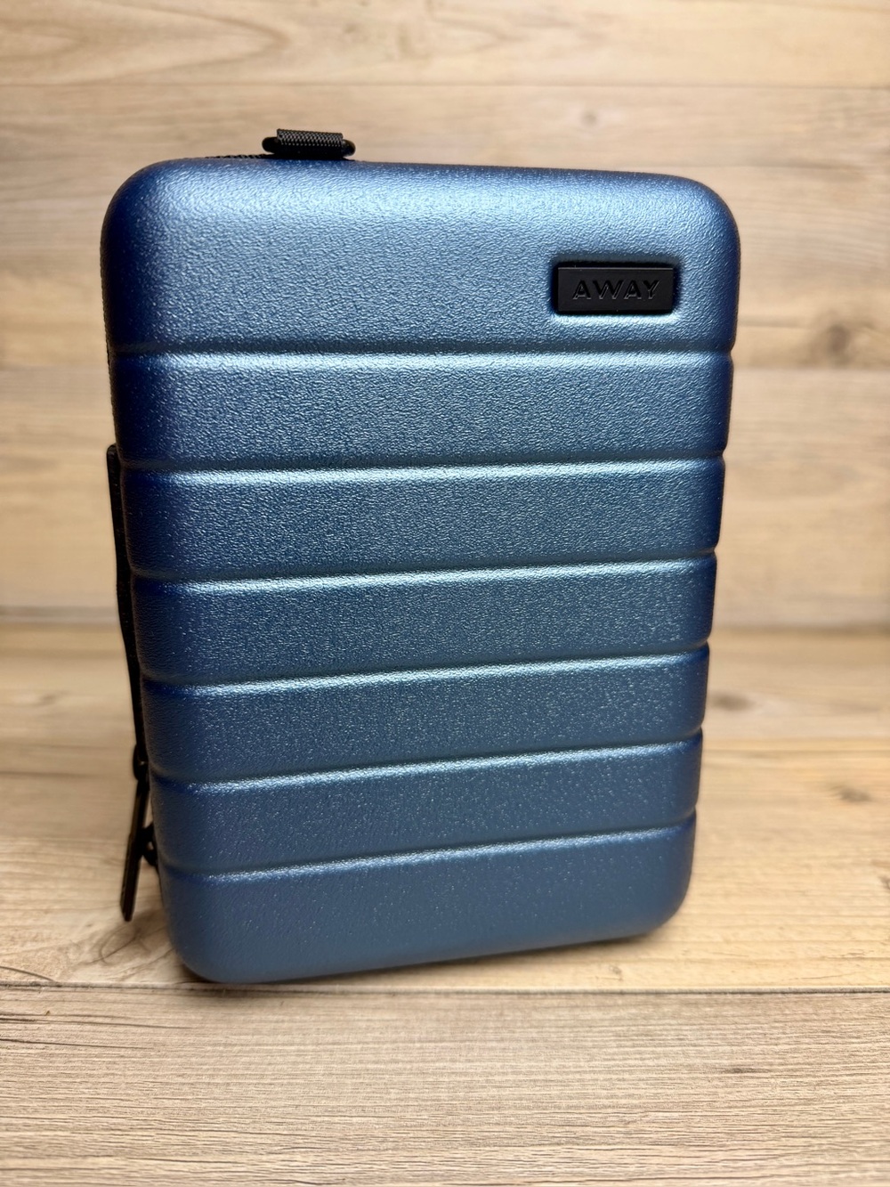 AWAY Mini Suitcase Toiletry Case Blue Luggage Makeup Cosmetics